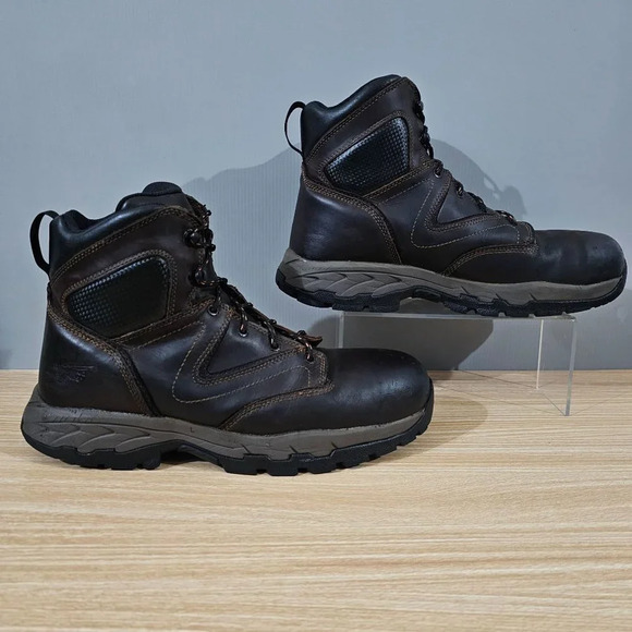 Red Wing Boot 2205 6 Inch Mens Shoe Mocha Brown Leather Aluminum Toe Size 13 - Picture 3 of 16